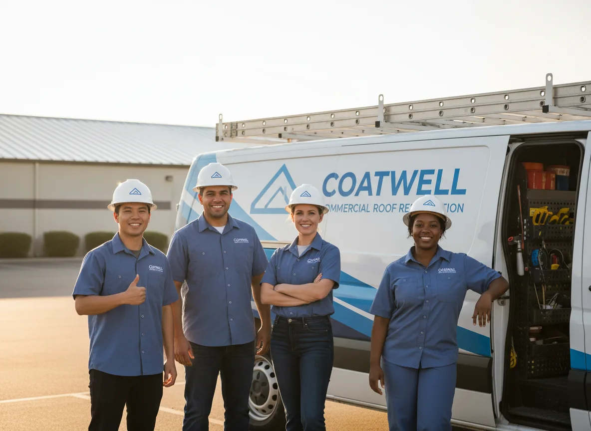 Commercial roof coating company in Williams, IA